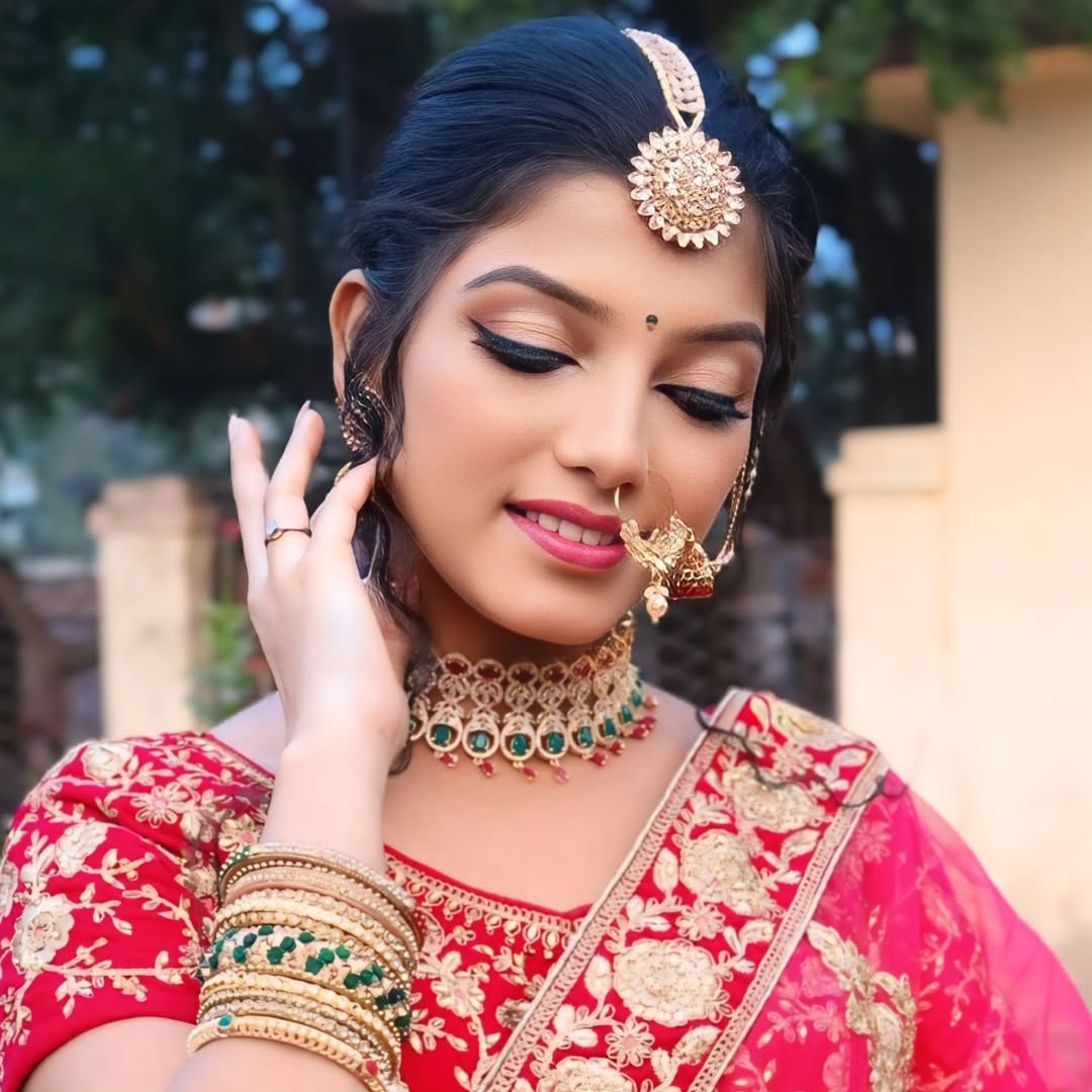 Makeup transformation at Sneha Beauty Parlour Kalyan East