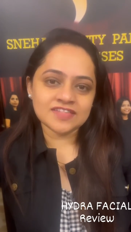 Facial treatment testimonial